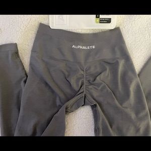 Alphalete Amplify Leggings Medium Grey Size Medium Brand New